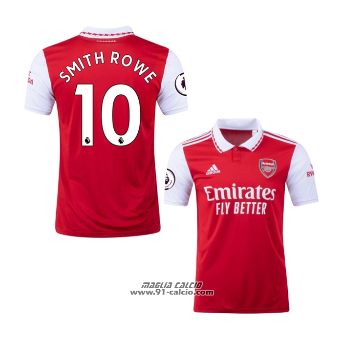 Prima Maglia Arsenal Giocatore Smith Rowe 2022-2023